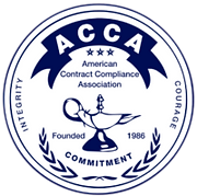 American Contract Compliance Association (ACCA) logo